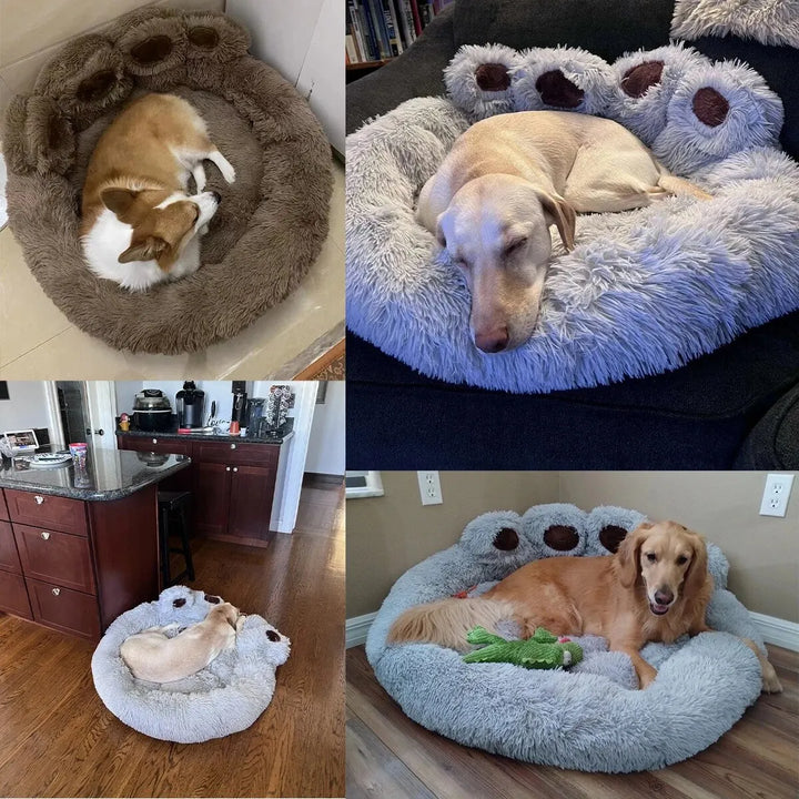 Paw Shaped Dog Bed